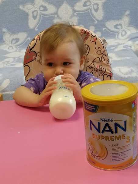 Молочко nan suprema - то что нужно для малышей.