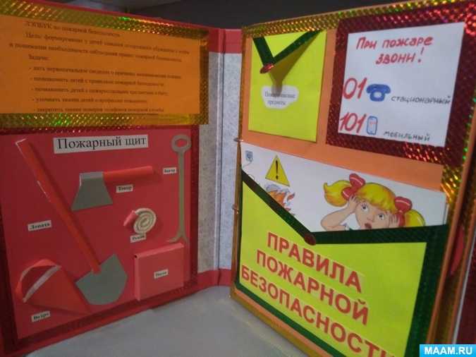 Лэпбук пожарная безопасность для дошкольников: как сделать своими руками с помощью шаблонов