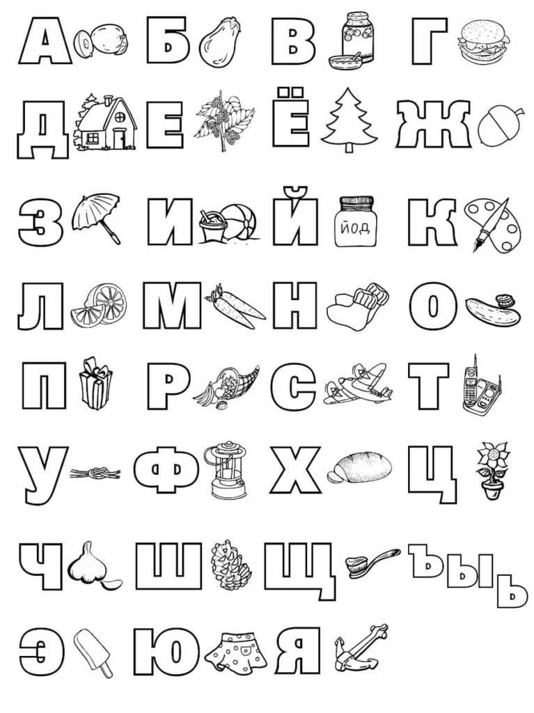 Английский алфавит раскраска для детей в картинках распечататьamelica