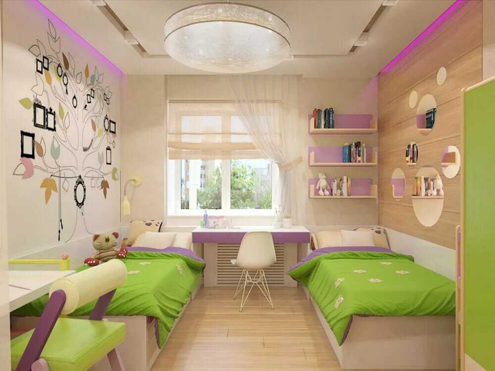 Дизайн детских комнат с учетом возрастных особенностей ребенка Как оформить комнаты для мальчика и девочки Что делать, если у сына и дочери одна комната на двоих