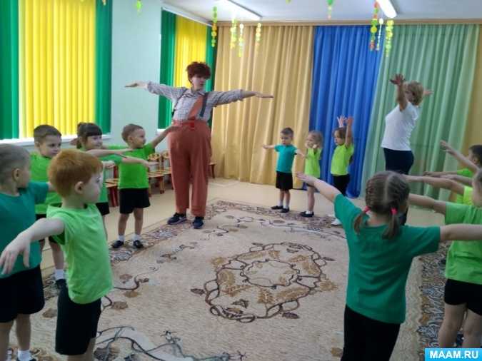 Развлечение "день рождения с карлсоном в детском саду" подготовительная группа