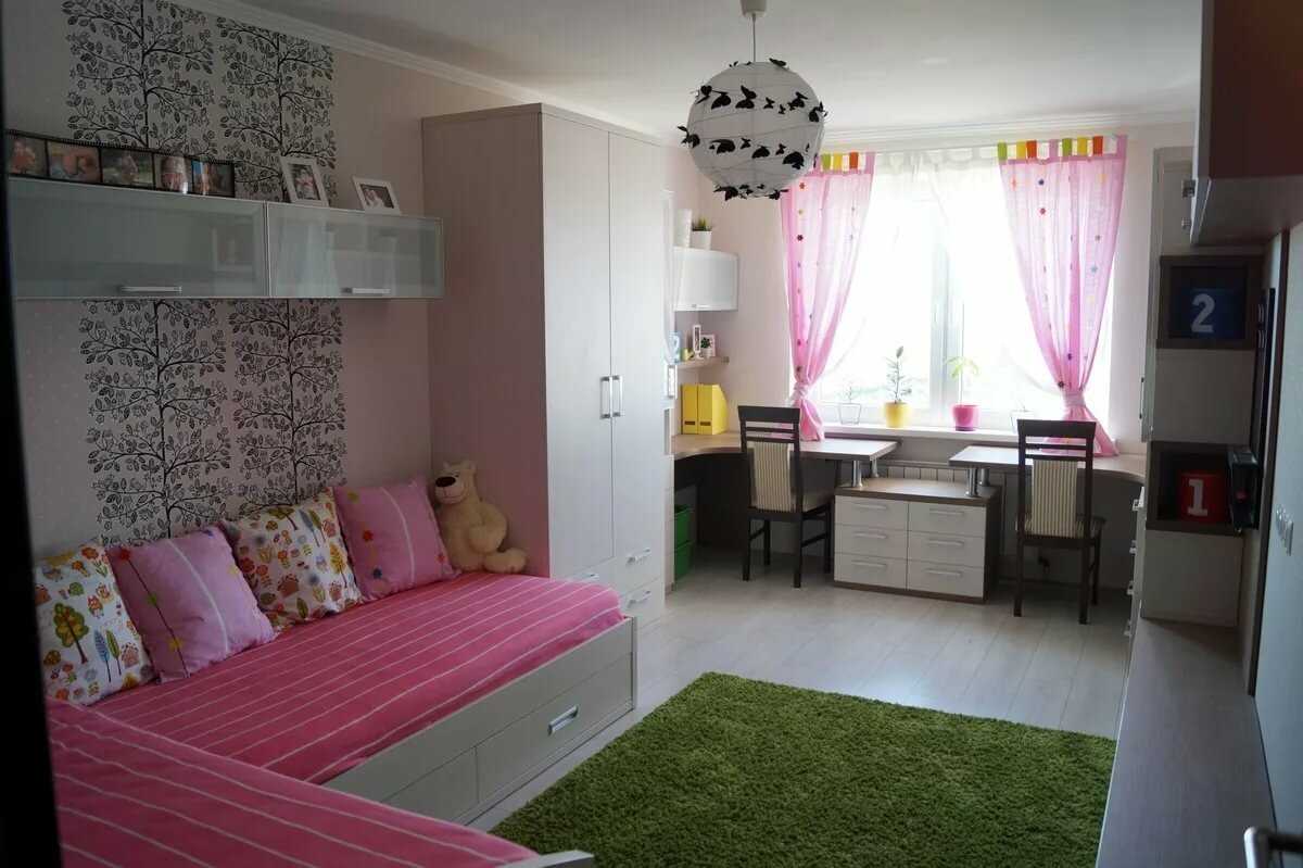 Детская комната 12 кв. м: 4 способа оформления пространства
