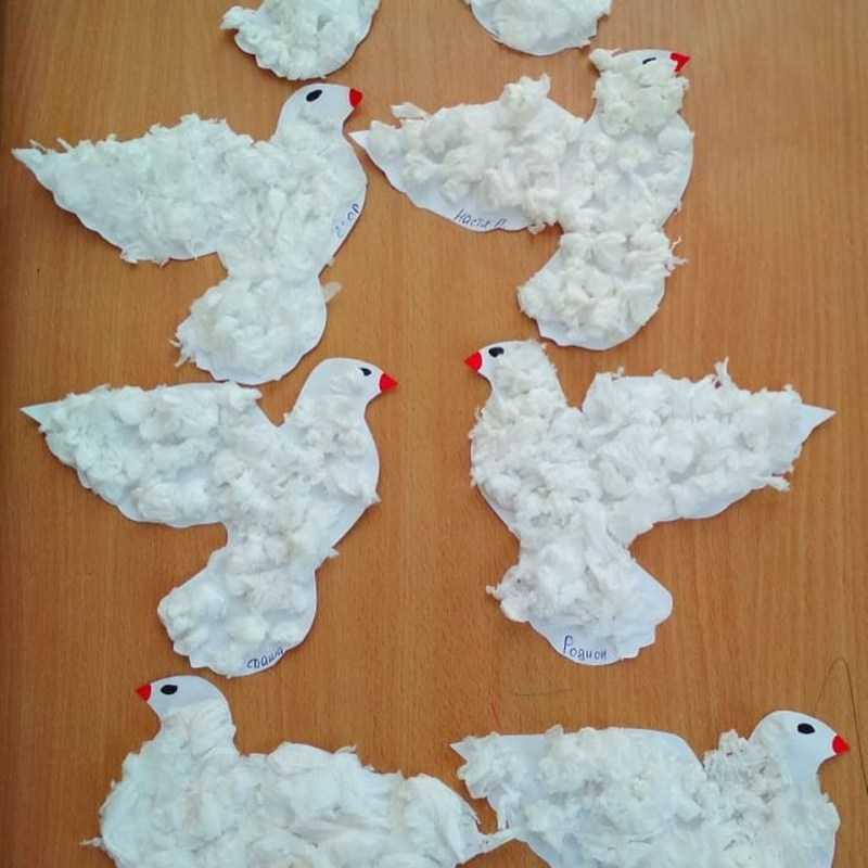 Поделка голубь мира своими руками: пошаговая инструкция по простым шаблонам и оригинальные фото идеи
