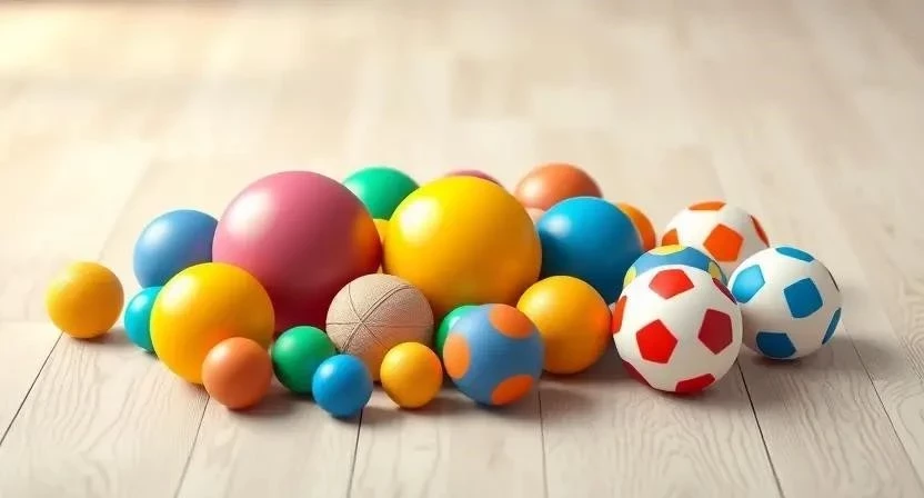 Польза игр с мячом для развития ребенка