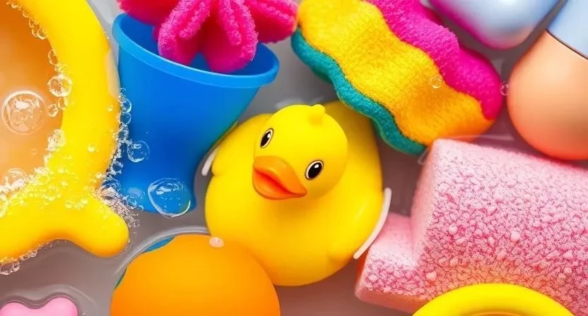 Игры в ванной для развития ребёнка