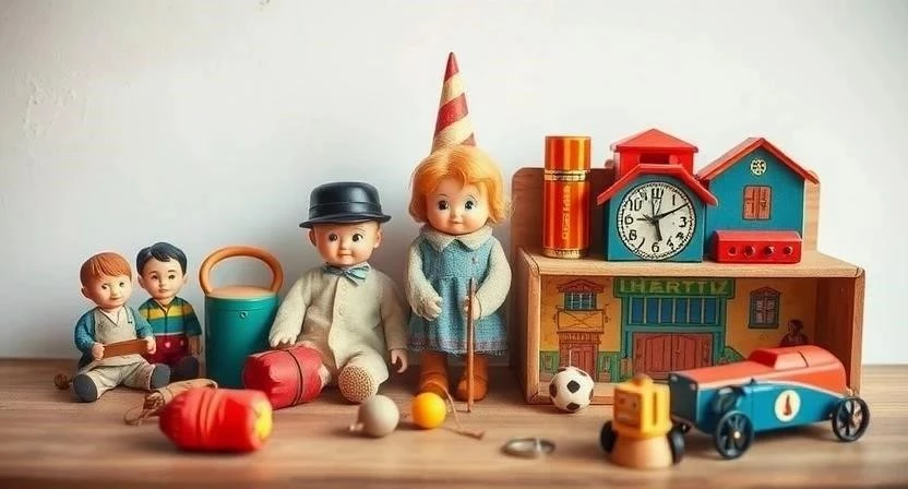 Почему винтажные игрушки важны для эмоционального роста ребенка