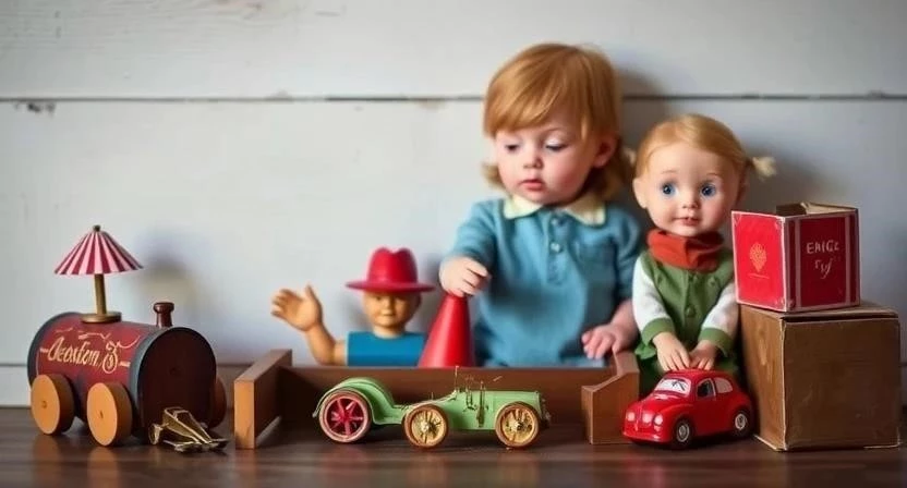 Почему винтажные игрушки важны для эмоционального роста ребенка