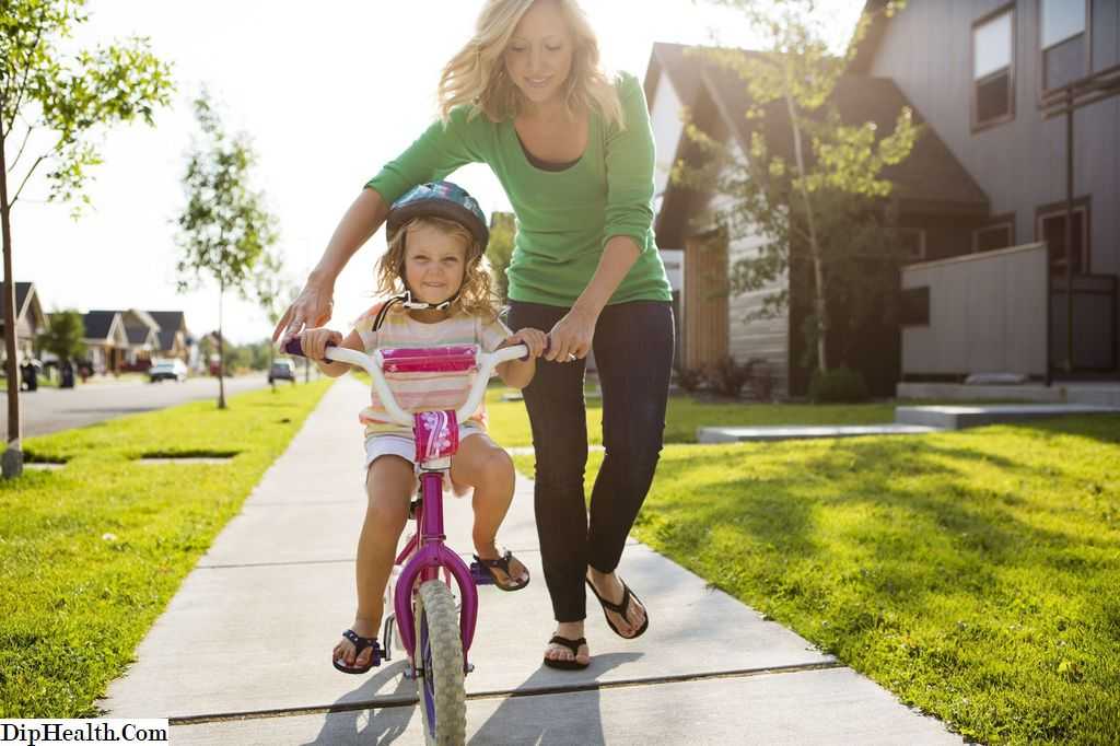 Как научить ребёнка кататься на велосипеде — ride a bike!