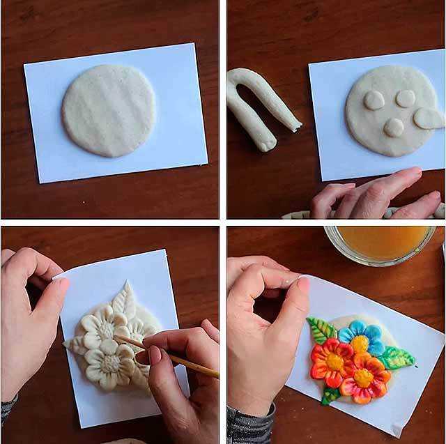 Соленое тесто для детей для лепки, простые рецепты, пошаговые фото