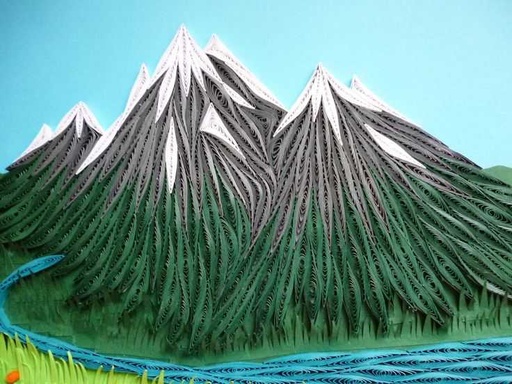 Рельеф горы из бумаги своими руками: как сделать вулкан и объемные горы, вытынанки шаблоны - распечатать и вырезать, оригами, модель вулкана