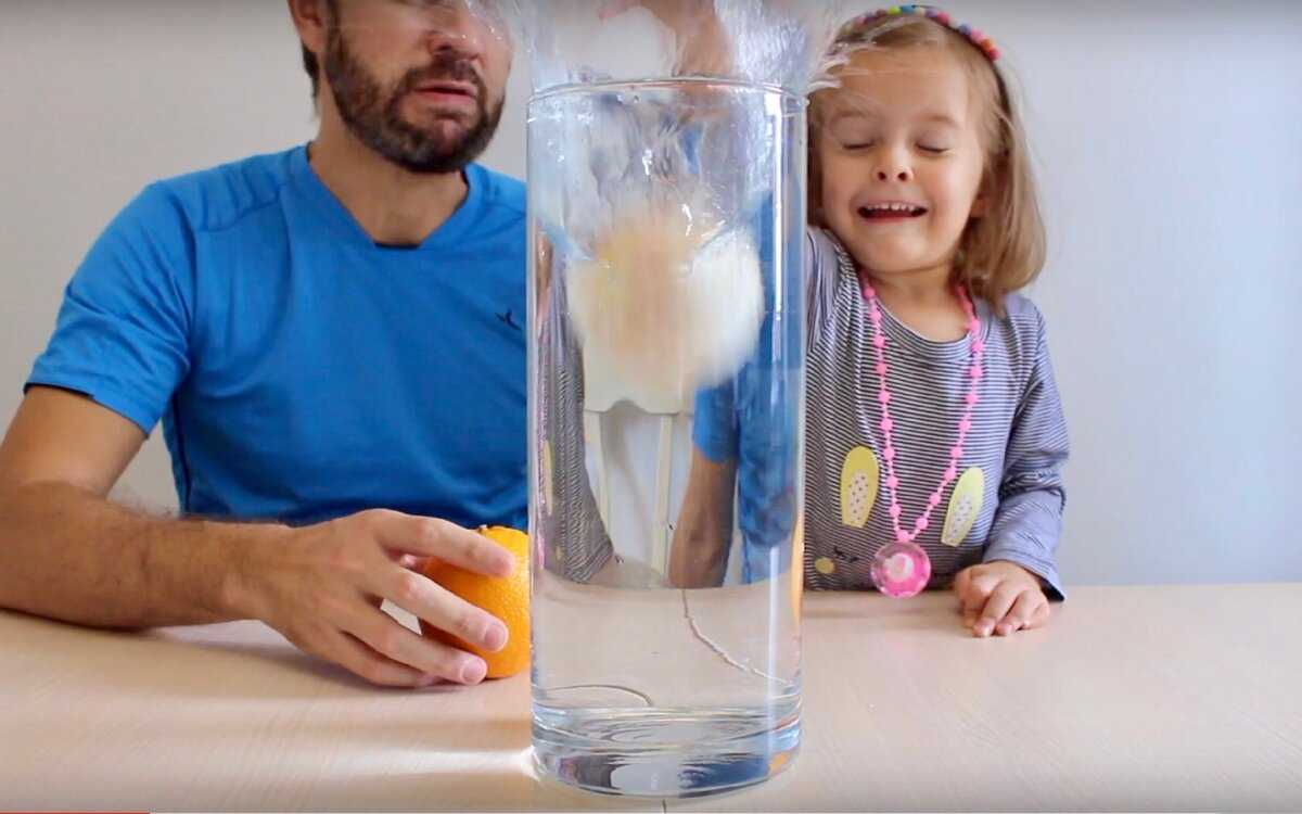 Подборка самых интересных экспериментов с водой для детей