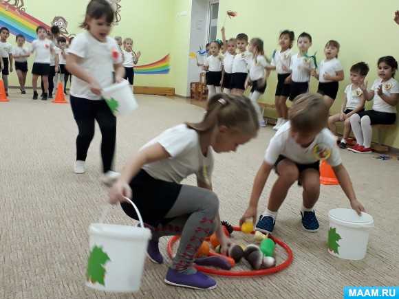 Спортивное развлечение во второй младшей группе «осенние забавы». воспитателям детских садов, школьным учителям и педагогам - маам.ру