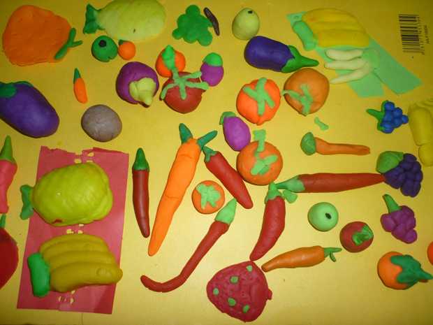 Конспект занятия по лепке «вылепи какие хочешь фрукты и овощи для игры в магазин». воспитателям детских садов, школьным учителям и педагогам - маам.ру