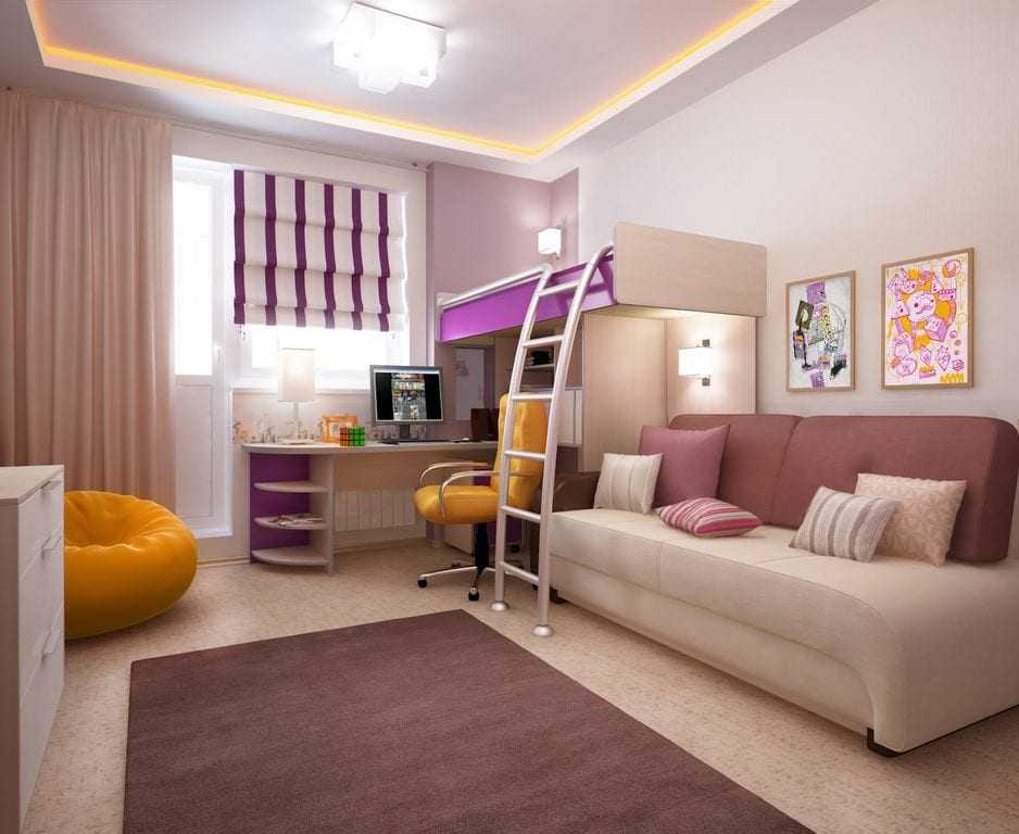 Дизайн комнаты для двух мальчиков-подростков - уютный дом