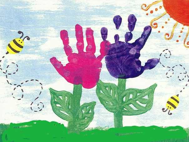 Рисование пальчиками и ладошками - техники и методики для детей