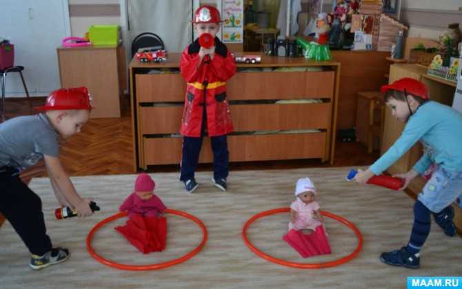 «мы — отважные пожарные». развлечение для детей старшего дошкольного возраста по пожарной безопасности. воспитателям детских садов, школьным учителям и педагогам - маам.ру