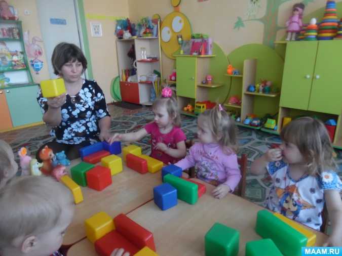 Конспект строительной игры «строительство гаража» для детей подготовительной группы
