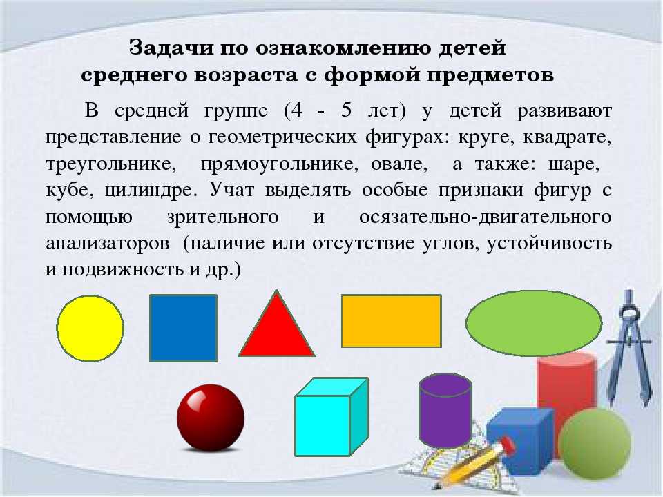 Изучение геометрических фигур для детей: методики, рекомендации