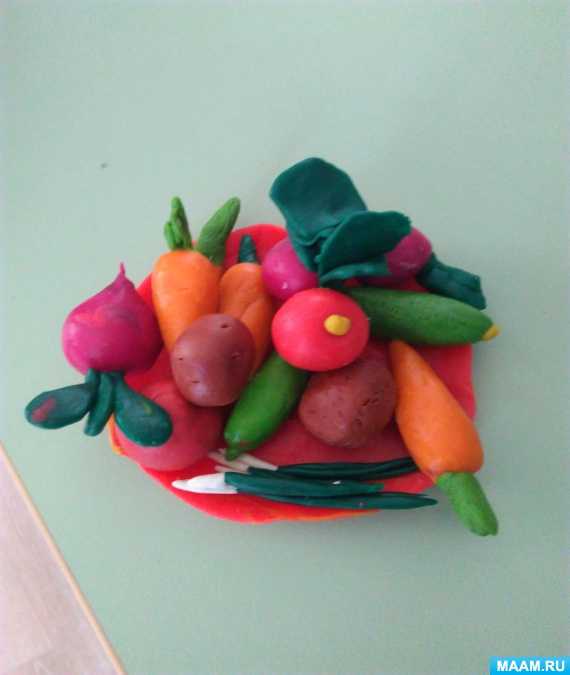 Конспект занятия по лепке «вылепи какие хочешь фрукты и овощи для игры в магазин». воспитателям детских садов, школьным учителям и педагогам - маам.ру