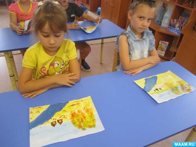 Беседа по картине левитана золотая осень для дошкольников