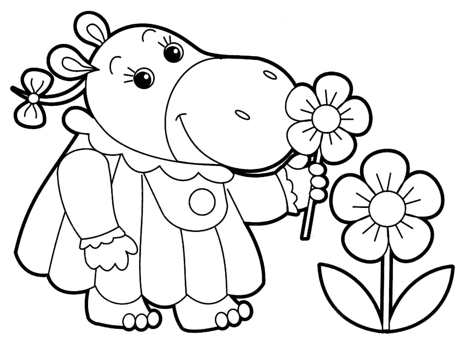 Простые раскраски для детей 2, 3, 4 лет: развивающие, цветы, деревья, транспорт, одежда, овощи и фрукты, русские сказки
