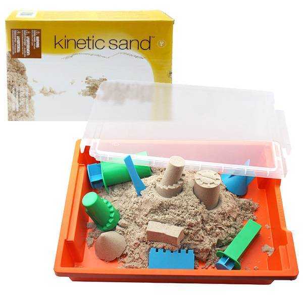 Кинетический песок: что это, детский песок для лепки, с формочками, песочницей