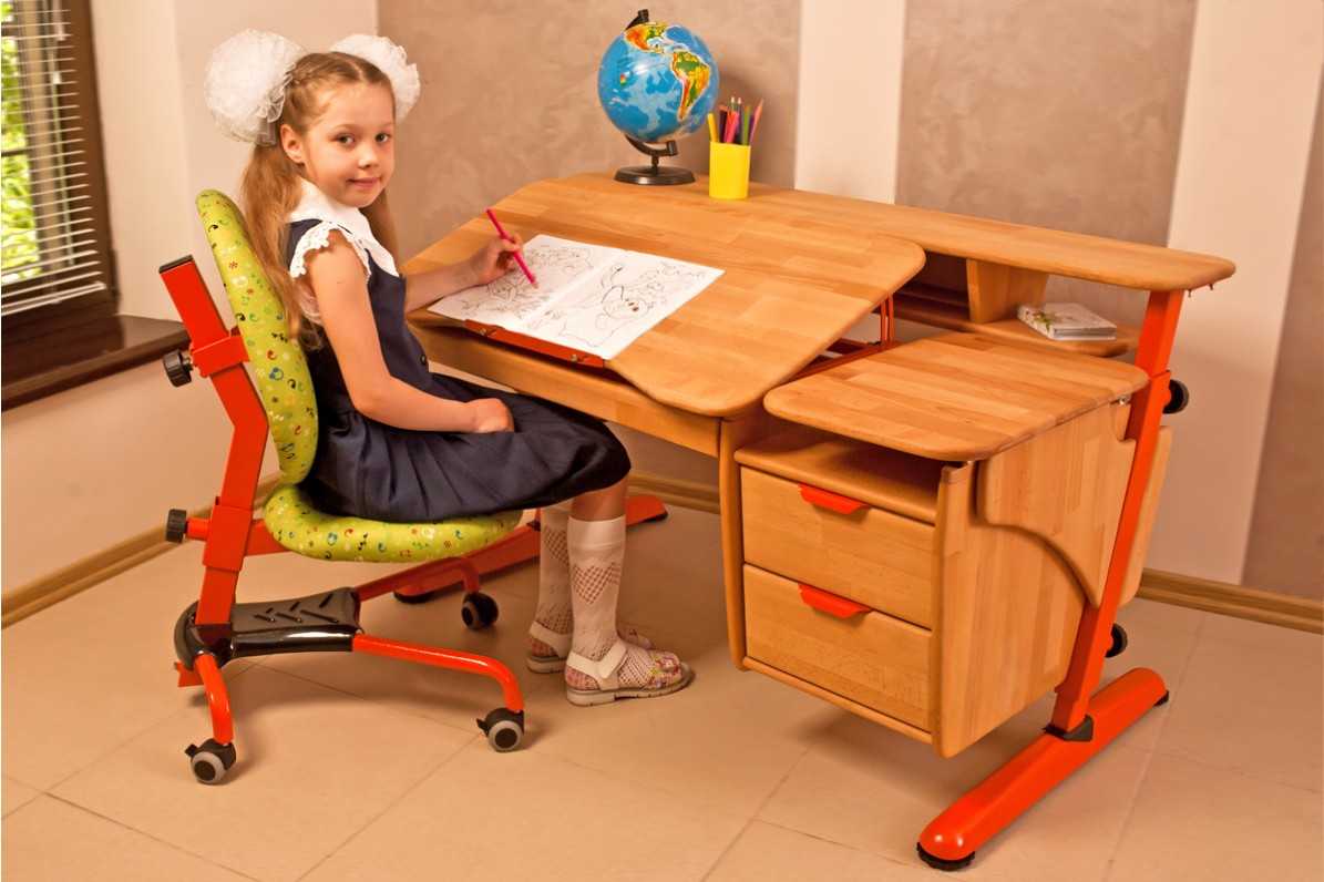 Размеры письменных столов: стандарт ширины и глубины, стандартные габариты