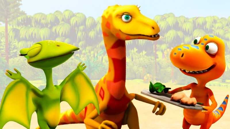 Подборка лучших мультфильмов для детей про динозавров
