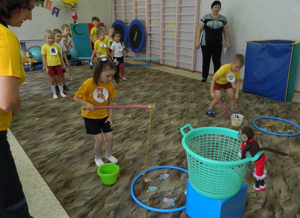 Веселые старты для детей младшей группы «подвижные игры с мишкой» план-конспект занятия (младшая группа) по теме