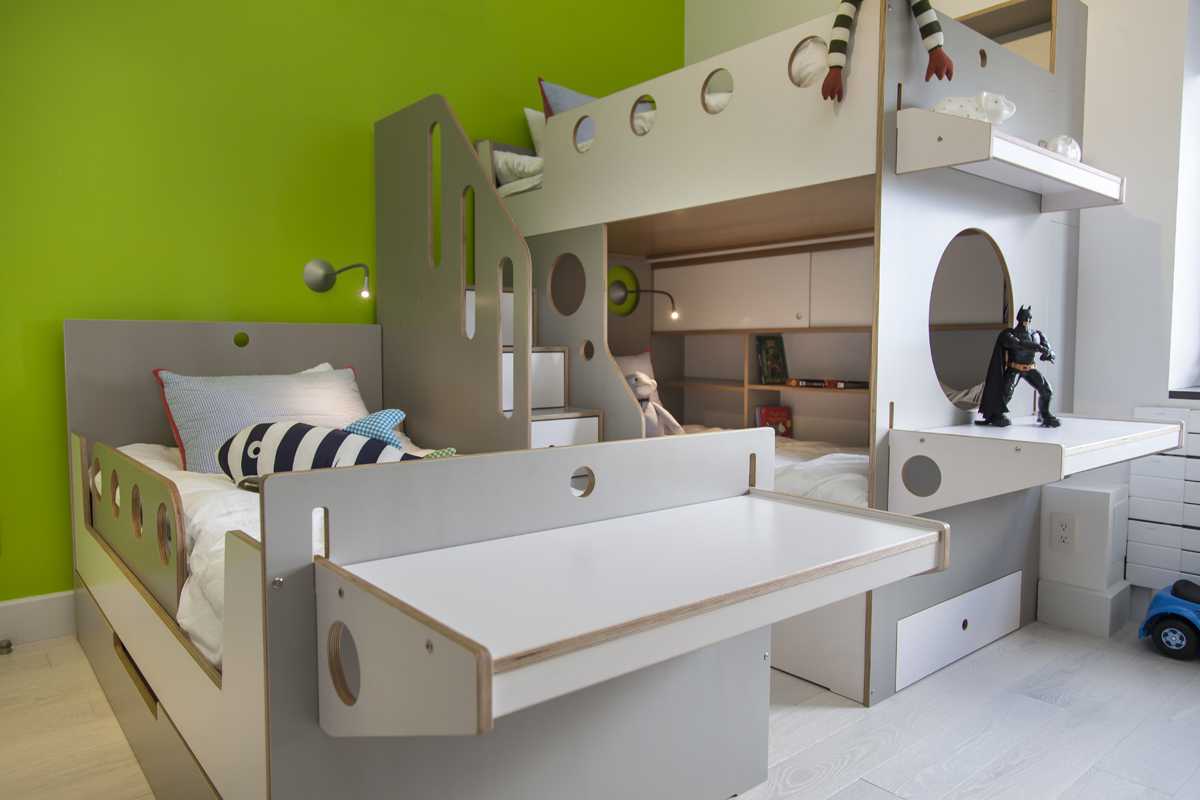 Детская комната для 4 детей: лучшие дизайны (25 фото) | «покажу»