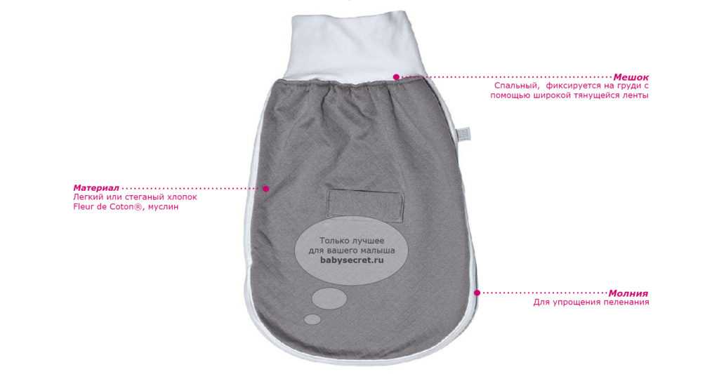 Спальный мешок для новорожденных: как выбрать и сшить своими руками, выкройки, как связать спицами