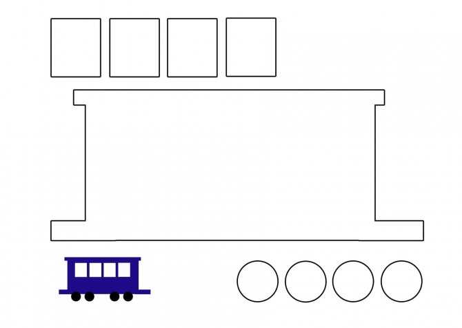 Конспект нод по аппликации «вагончики для паровозика» план-конспект занятия по аппликации, лепке (младшая группа)
