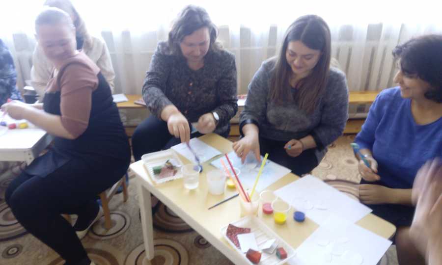 Мастер-класс для родителей «нетрадиционные техники рисования с детьми старшего дошкольного возраста»