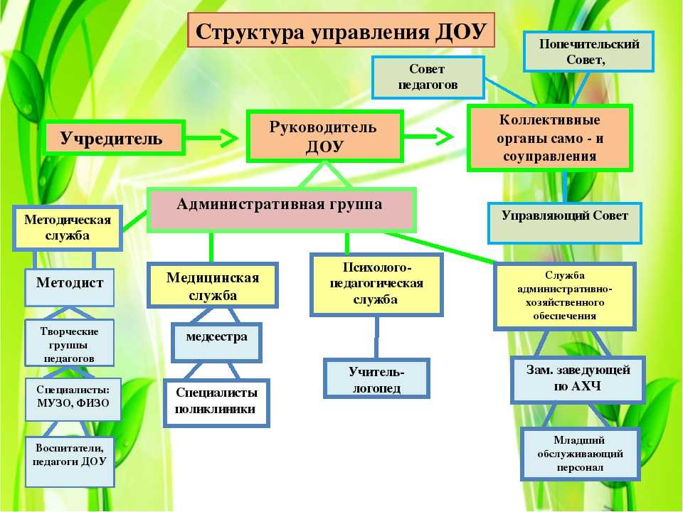 Уровень организации детский сад