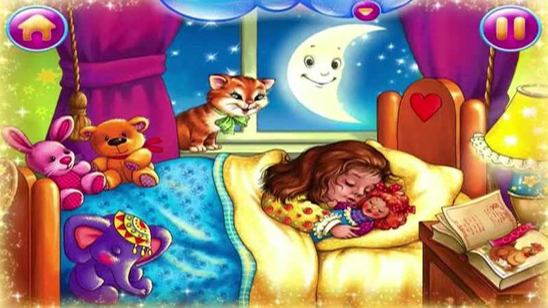 Спокойные игры перед сном для детей