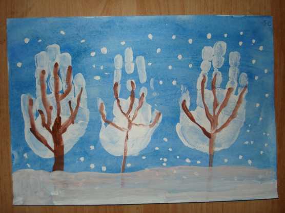 Конспект занятия в младшей группе (речевое развитие и рисование): «на деревья, на лужок, тихо падает снежок» | занятия воспитателя
