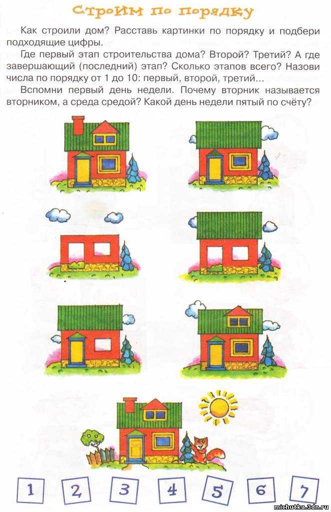 Дидактический материал по теме «мой город. мой дом» 3-5 лет - plandou.ru