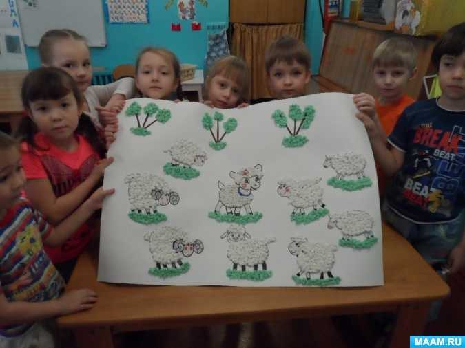 Совместное рисование взрослого и ребёнка в первой младшей группе тема: «цыплята на лугу»