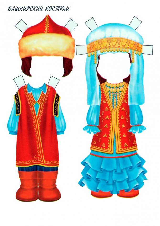 Дидактическая игра «одень кукол в национальный костюм» для детей старшего дошкольного возраста. воспитателям детских садов, школьным учителям и педагогам