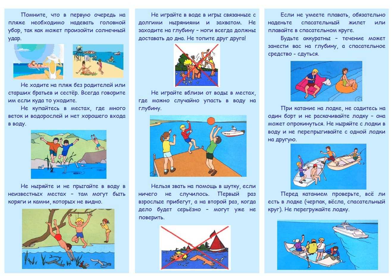 Правила поведения в бассейне и правила посещения бассейна
