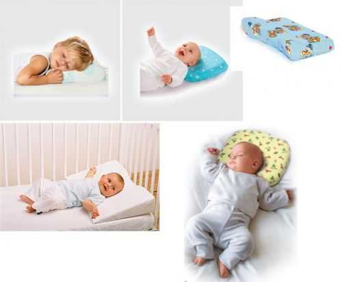 Детская ортопедическая подушка – подушка-бабочка для новорожденных, детские ортопедические подушки для детей до года, от 1 года, от 3 лет