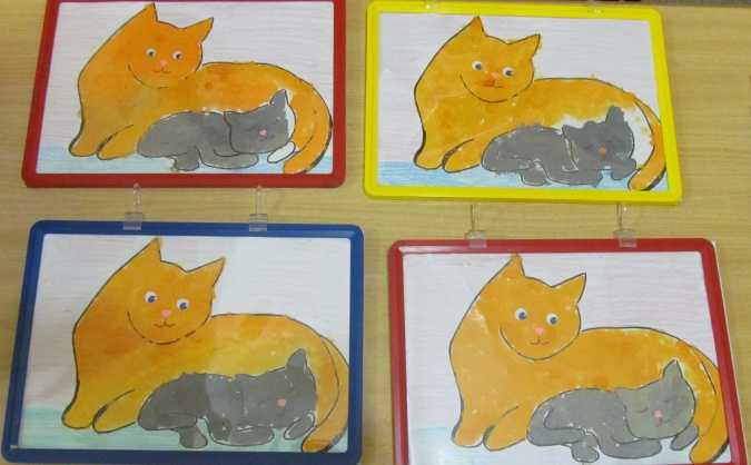 Интегрированное занятие «кошка с котятами» в первой младшей группе. воспитателям детских садов, школьным учителям и педагогам - маам.ру