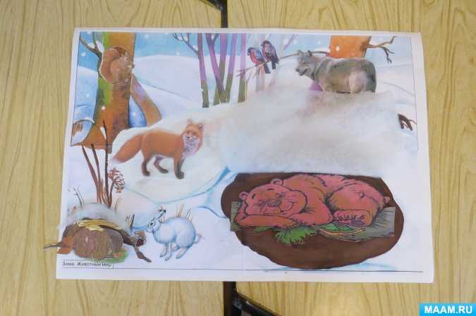 Занятие по экологии в средней группе «как звери готовятся к зиме»