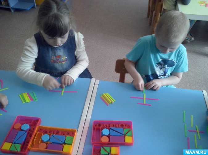 Конспект занятия по фэмп в детском саду во второй младшей группе. геометрические фигуры