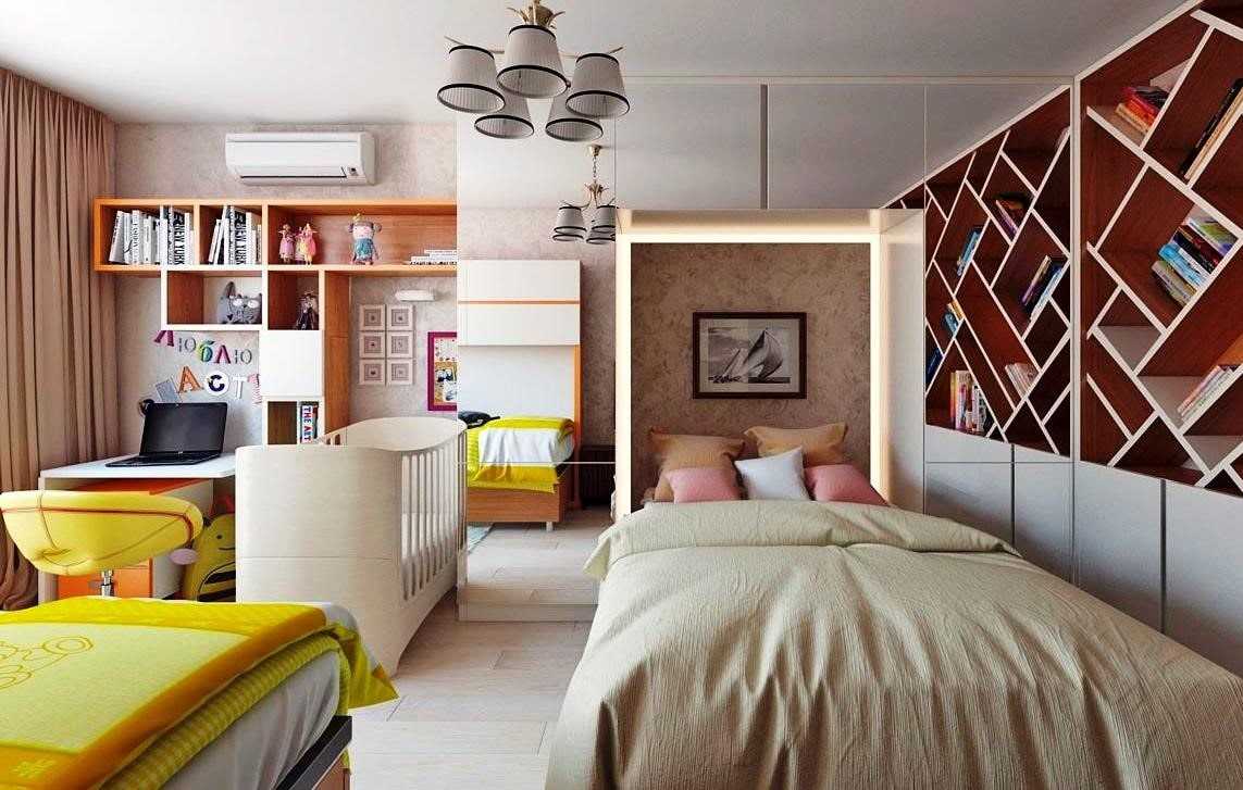 Детская комната в хрущевке: дизайн спальни для девочки, мальчика или двоих, реальные фото