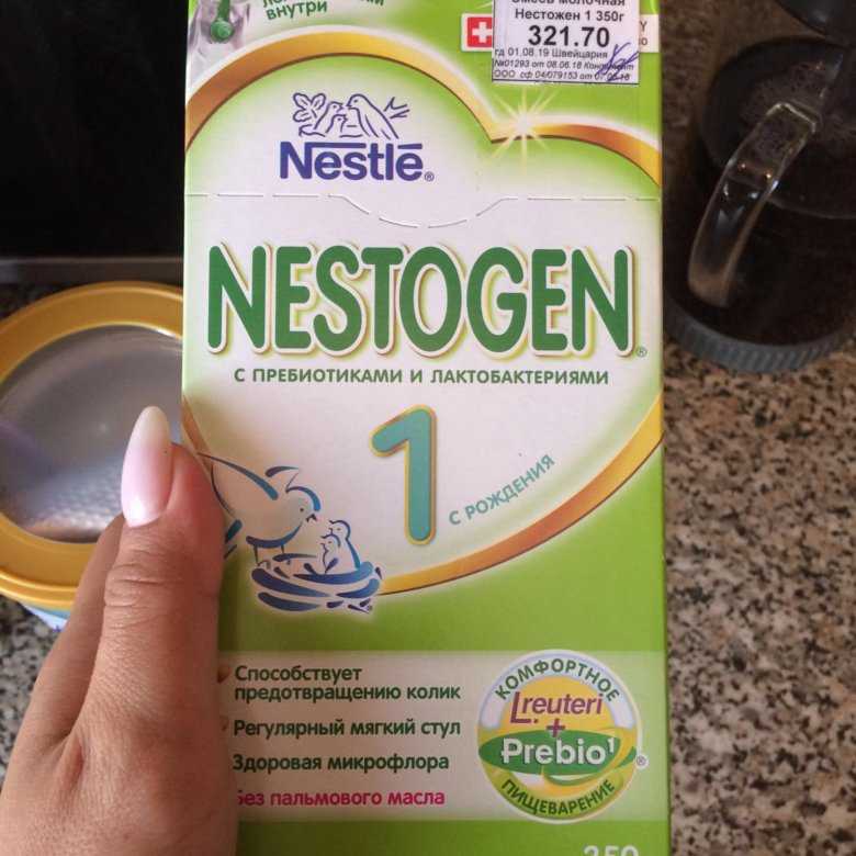 Детская молочная смесь nestle nestogen 1 с пребиот — отзывы