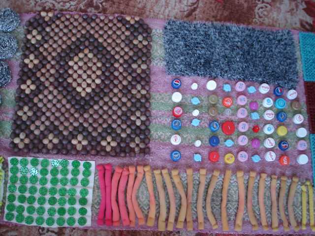 Массажные коврики своими руками для детского сада. как сделать массажный коврик для детей
