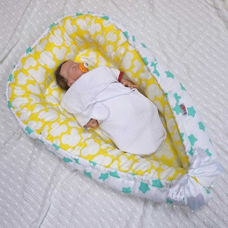 Кокон-гнездышко для новорожденного ребенка своими руками: как сделать, пошив